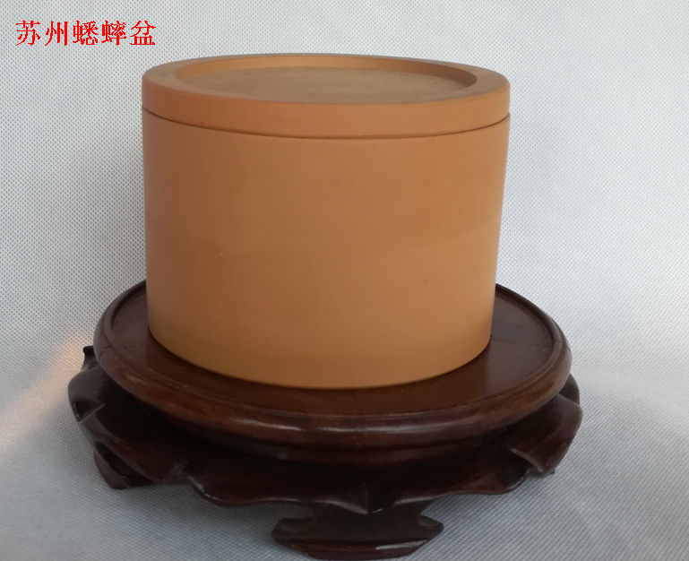蟋蟀盆蟋蟀罐蛐蛐盆蛐蛐罐苏州陆慕南窑 祖勇 直口 肉色窑变