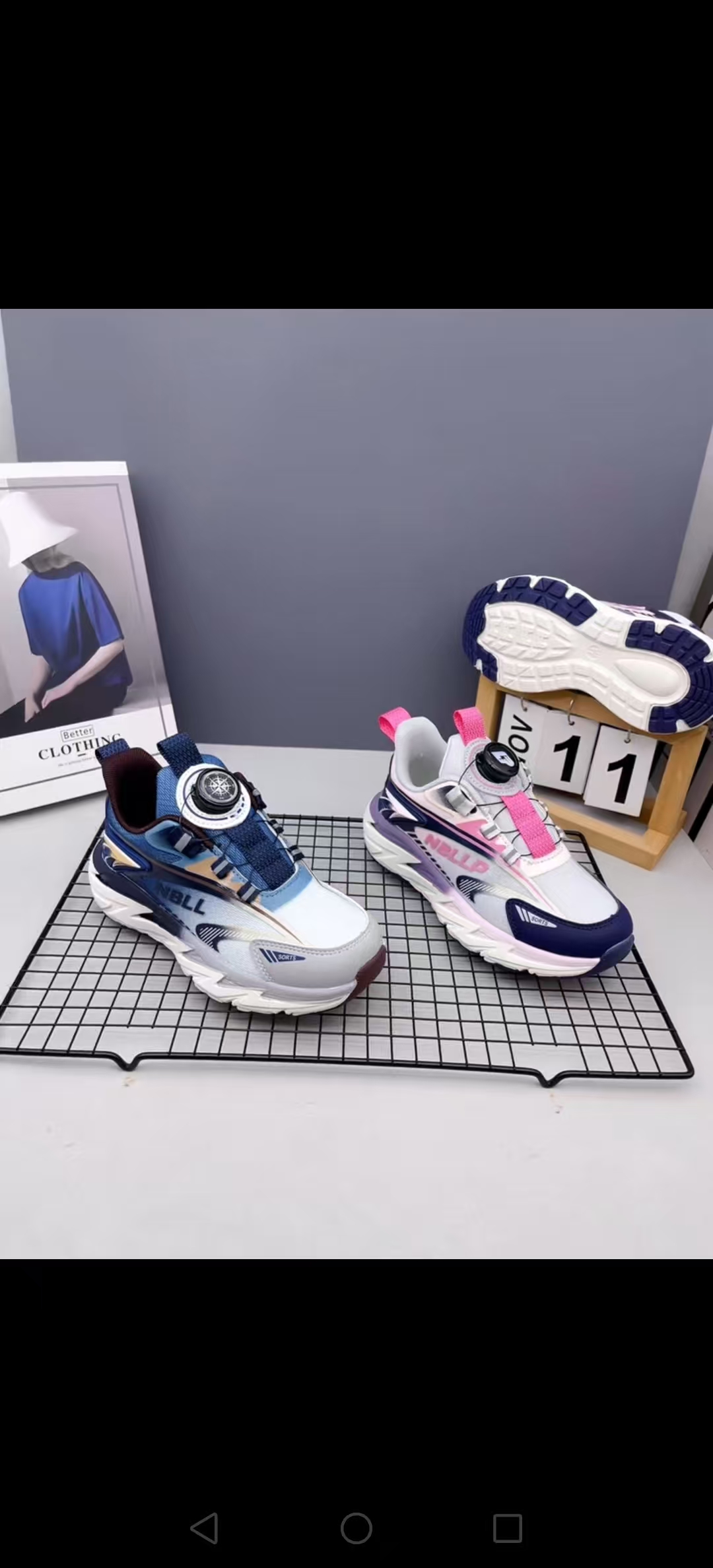 男童女童运动鞋2025春秋新款儿童鞋子软底大童女孩网面透气跑步鞋