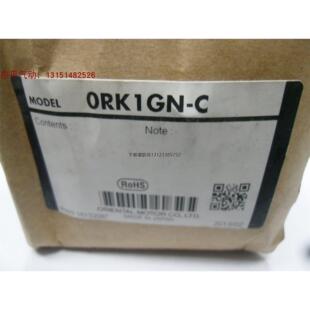 询价日本东方OM电机 0RK1GN 实物图拍摄 马达