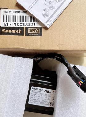 询价汇川750W伺服马达 MS1H1-75B30CB-A331Z-S 全新原装