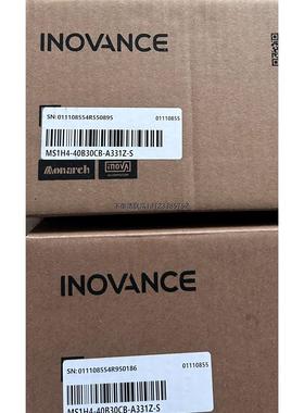 询价汇川100W-750W带束线伺服电机 MS1H4-40B30CB/75B30CB-A331Z-