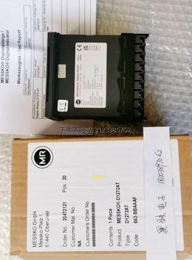 询价德国Messko MESSKO D1272AT 663-BBAAAF数字显示器ZT-F2.1议