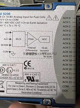 询价NI9206现货出售，功能包好，议价出售