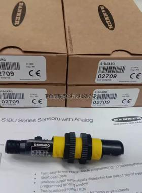 询价特价    美国邦纳 BANNER超声波传感器 S18UIARQ 全新正品