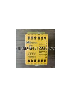询价全新原装正品 皮尔兹 774584 安全继电器PZE X4V8 24DC 4n/o