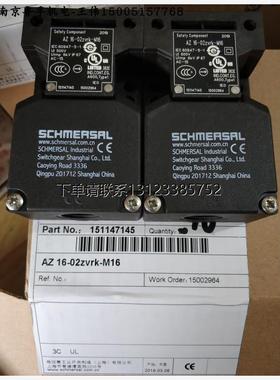 询价AZ 16-02ZVRK-M16施迈赛门开关全新原装现货，询价议价！