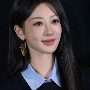 HEY TAO杨紫同款金色流苏耳圈女复古夸张圈圈耳环无耳洞耳夹耳饰