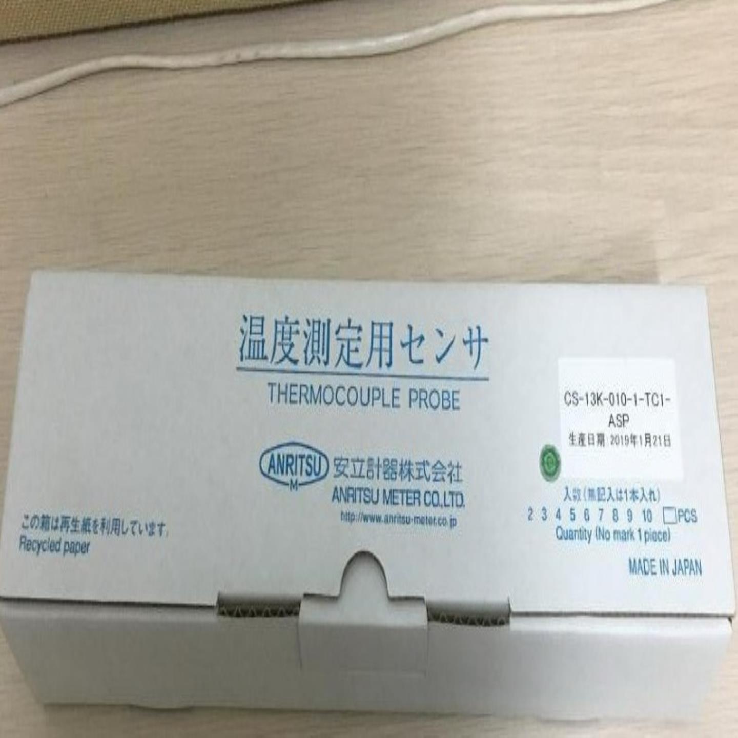 日本ANRITSU安立表面温度传感器CS-13E CS-13K-010-1-TC1-ASPA