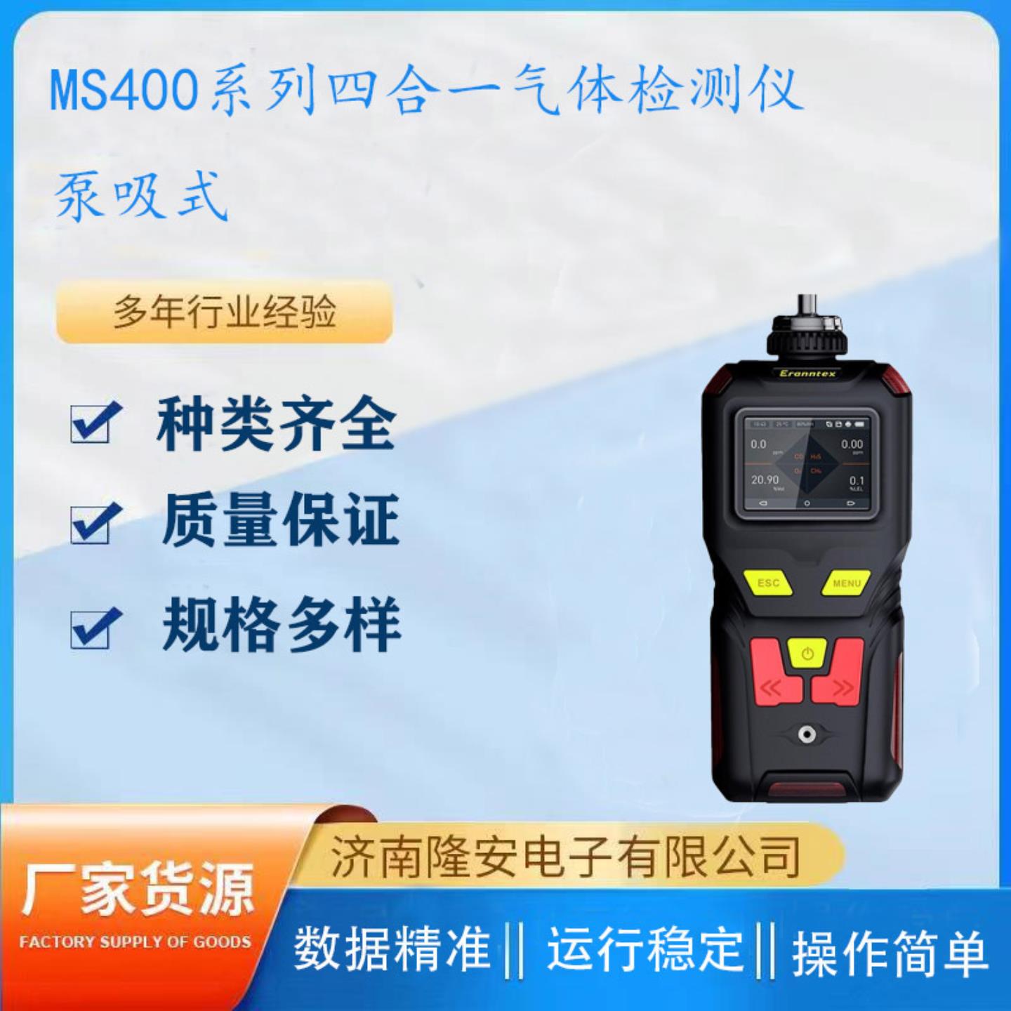MS400四合一气体检测仪 MS400-4复合式气体检测仪Eranntex