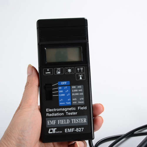 台湾路昌高精度电磁场辐射测试仪高斯计电磁辐射测试仪EMF-827