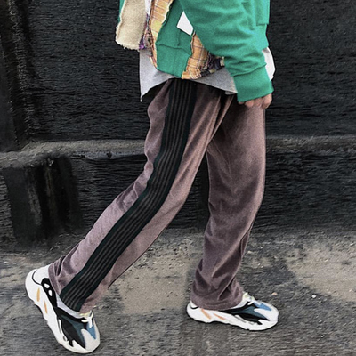 NEEDLES老夫子葡萄紫蝴蝶长裤