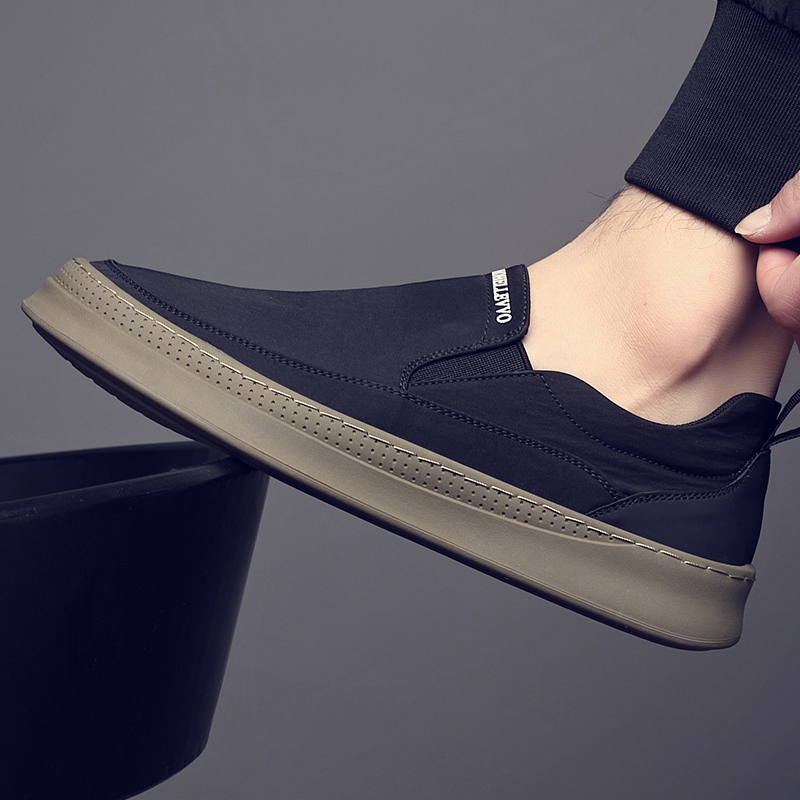 一脚蹬懒人鞋百搭休闲板鞋透气