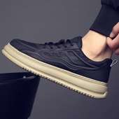 子 男士 春夏款 男鞋 复古痞帅潮鞋 2025新款 板鞋 鞋 休闲鞋 厚底舒适男款