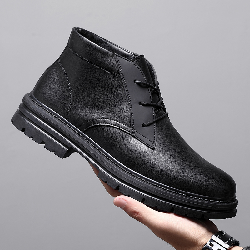 2025新款冬季时尚男士马丁靴