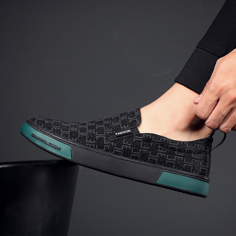 2022夏季男鞋懒人透气时尚