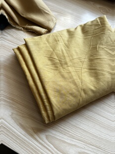 宽1.45米左右 2米 楼下面料 涤棉布料 淡黄色