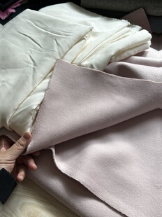 宽1.45米左右 千金粉色 双面羊毛绒面料 外贸新款 软