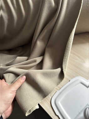 2米 杏仁绿色 不倒绒布料 加绒保暖面料（宽1.7米左右）