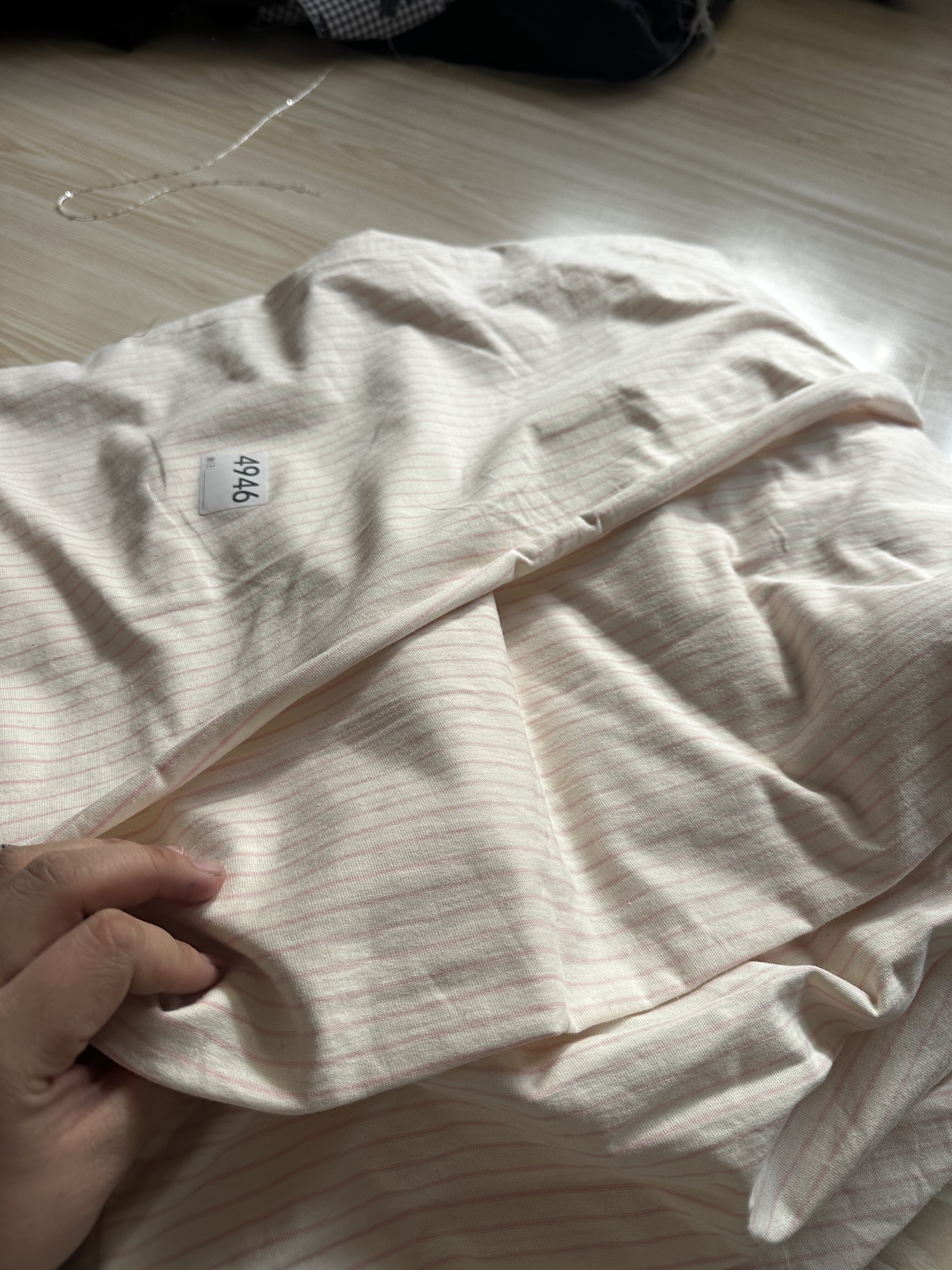 2米 粉色条纹 纯棉针织布料 汗布面料,居家布艺,海绵垫/布料/面料/手工diy,淘宝优惠券,粉丝福利购,淘宝优惠卷