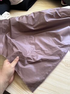 紫色 幅宽1.45米左右 偏光感 8273面料 羽绒服棉衣 2.5米