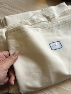 宽1.45米左右 2米 0119面料 弹力棉布料 杏色