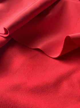 7米 红色 新款 加绒户外布料 保暖面料（宽1.45米左右）