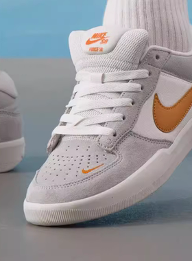 耐克NIKE拼色男鞋板鞋夏季新款SB FORCE58滑板鞋休闲鞋DV5477-007