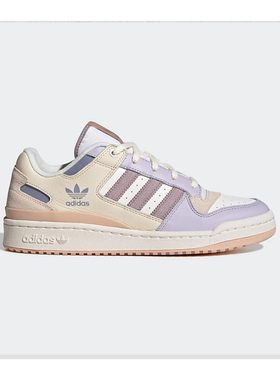 adidas阿迪达斯篮球风板鞋2025夏女FORUM LOW三叶草休闲鞋JP9965