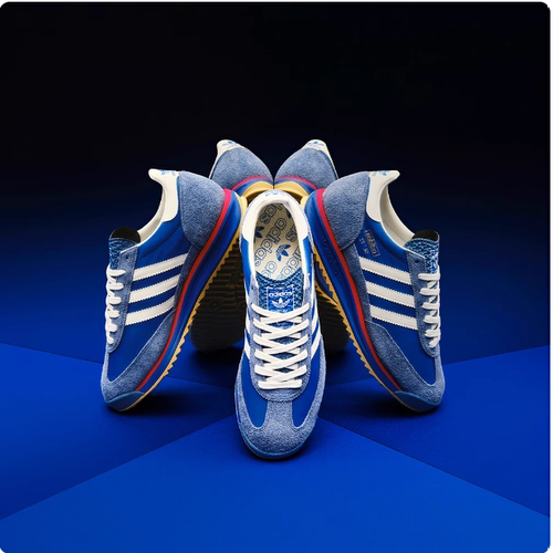 adidas阿迪达斯蓝色T头鞋德训鞋