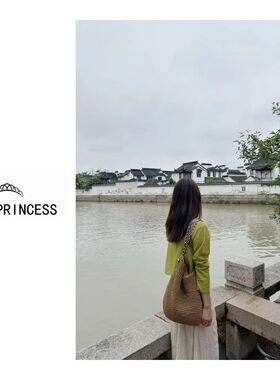 LATE PRINCESS【茵茵】夏季新款百搭休闲时尚针织开衫超薄款外套