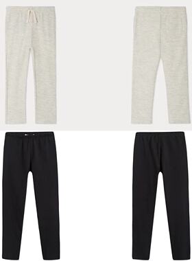 5z现货Bonpoint童装25秋冬儿童打底裤保暖纯色内搭长裤休闲风格