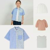 上衣衬衫 3z现货bonpoint童装 25春夏女童小樱桃花式 淑女田园