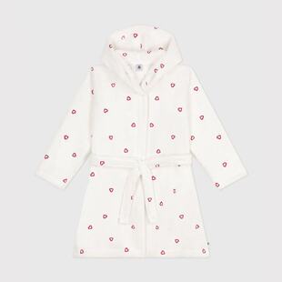 现货Petit 25秋冬女童家居服睡裙浴袍纯棉 Bateau小帆船童装