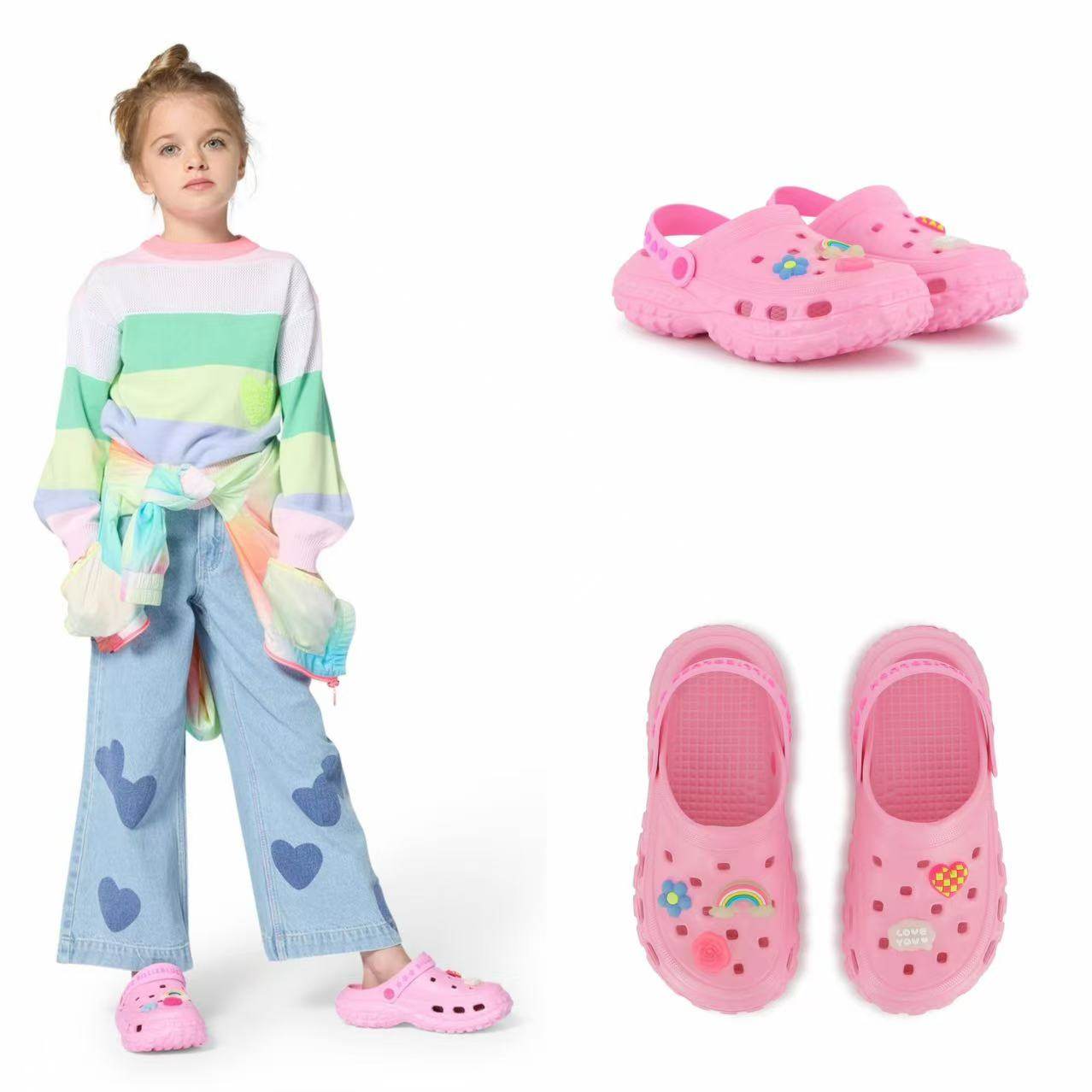 在途Billieblush童装26春夏配饰童鞋凉鞋彩色拖鞋沙滩鞋平底,童鞋/婴儿鞋/亲子鞋,雨靴,淘宝优惠券,粉丝福利购,淘宝优惠卷