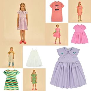 3z现货Jelly 25春夏女童连衣裙奶油甜妹A字裙长裙 Mallow童装