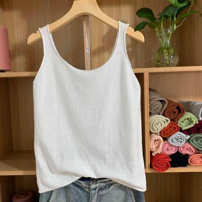 打底背心100%纯棉吊带