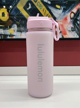 硅胶水杯套lululemon530ml710ml保温杯垫防摔吸管杯水壶保护套