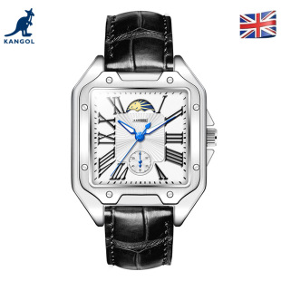英国品牌坎戈尔袋鼠KANGOL全自动机械表女士手表学生防水-K138