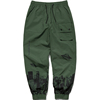 simple Chaopai High Street Sports pants Velcro Elastic City pattern Function Haren pants