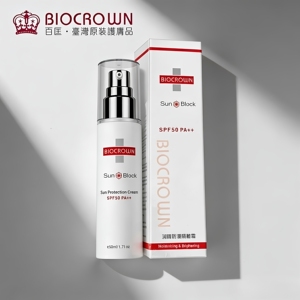 进口百匡防晒霜女面部清爽型隔离霜学生全身防紫外线防汗SPF50