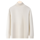 高领中青老年商务男士 套头加厚净版 毛线衣针织衫 2025冬季 时尚 百搭