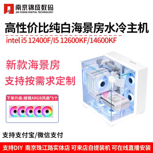 高颜值十四代i5纯白海景房主机