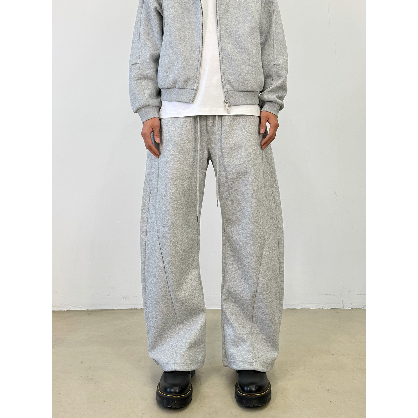 BurnBros美式复古垂感弯刀裤解构休闲运动卫裤男女阔腿宽松直筒裤,男装,卫裤,淘宝优惠券,粉丝福利购,淘宝优惠卷