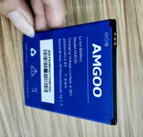 超聚源 适用于 AMGOO AM530 手机电池 电板
