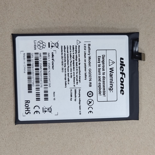 适用于 超聚源 欧乐风 Ulefone Note 10 GQ3276 RB 手机电池