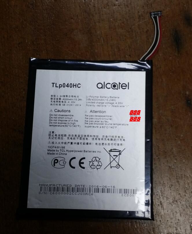 手机电池超聚源TLP040HC