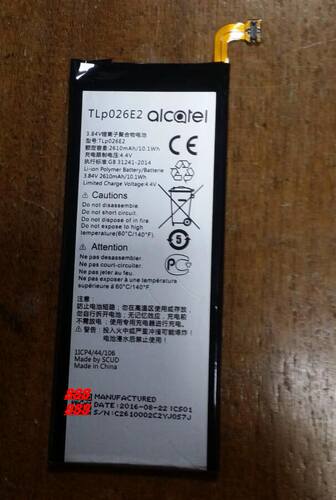 阿尔卡特 TLP026E2 ALCATEL 手机电池 板