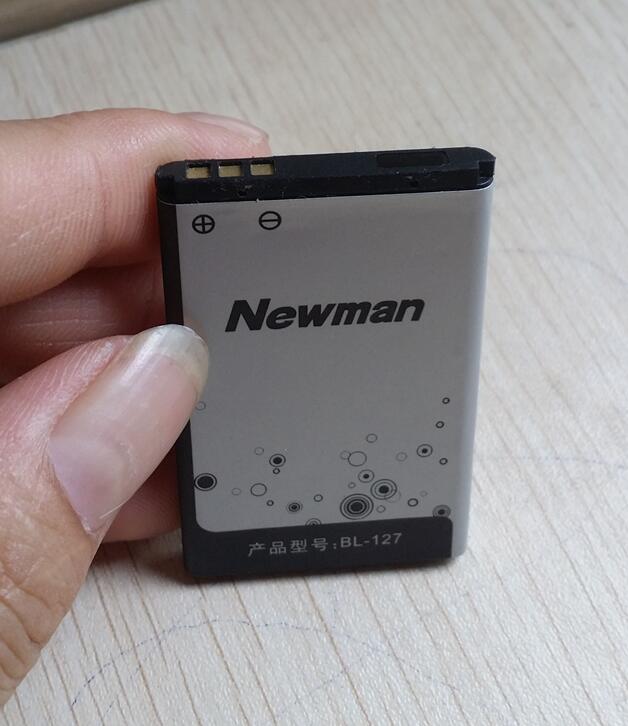 Newman  纽曼 BL-127 电池 V1 C5 V5 L66 BT-155 手机电池  电板