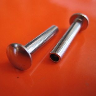 大扁头半空心铆钉m4镀锌柳丁