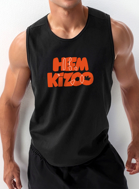 MCPW 无袖运动休闲背心男t恤透气吸汗衫美式新款健身衣服250409C